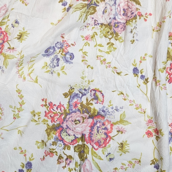 Lauren Conrad LC Floral Print Maxi Long Dress Size 4 Keyhole Back Fairy Feminine - Picture 11 of 16